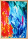 B56.Sammensmeltningen. 70x100 cm. 4.950 Kr.